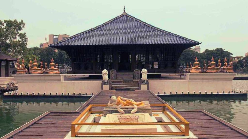 Seema Malaka Temple on Beira Lake by Geoffrey Bawa