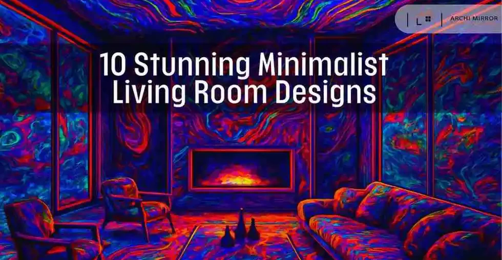 Scandinavian minimalist living room with white walls and natural wood furniture.